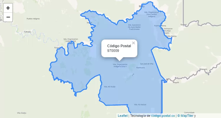 970009 ZIP Code in Colombia