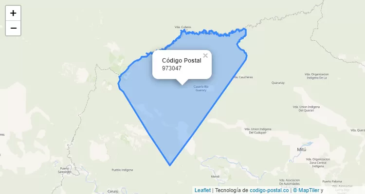 973047 ZIP Code in Colombia