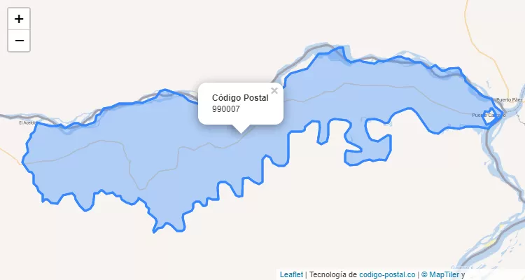 Código Postal 990007 en Colombia