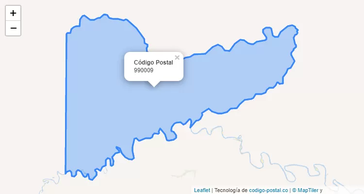 Código Postal Vereda Santa Cecilia, Puerto Carreño