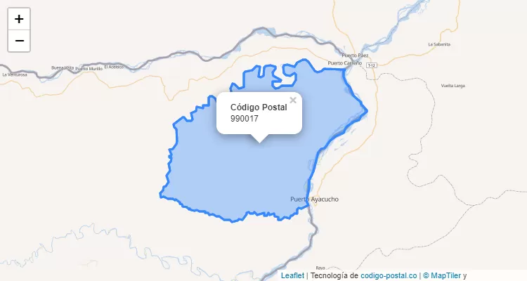 Código Postal 990017 en Colombia