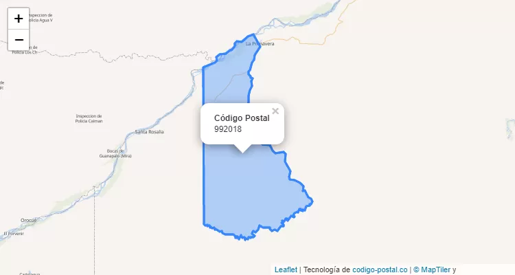 Código Postal 992018 en Colombia