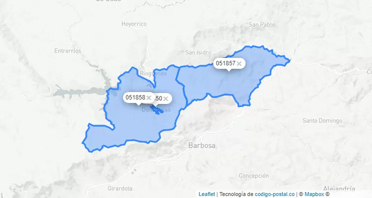 Don Matias ZIP Code, Antioquia