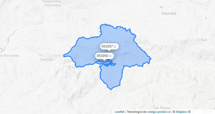 Código Postal de Cisneros, Antioquia