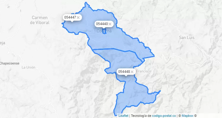 CEP Cocorná, Antioquia