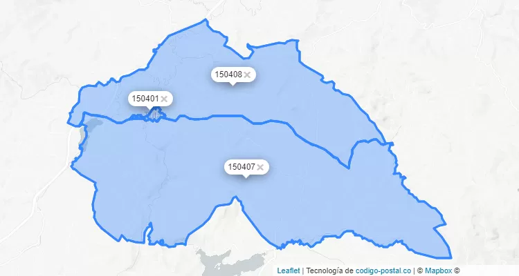 Tuta ZIP Code, Boyacá