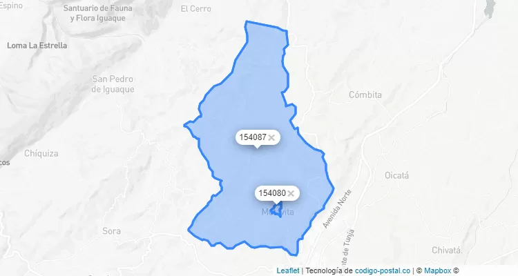 Motavita ZIP Code, Boyacá