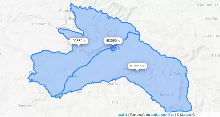 Rosas ZIP Code, Cauca