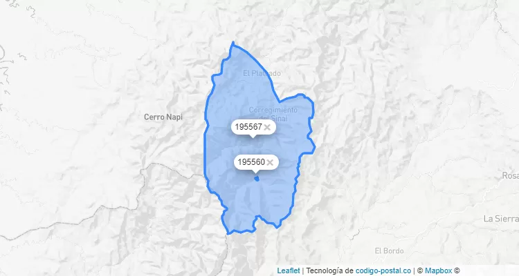 Argelia ZIP Code, Cauca