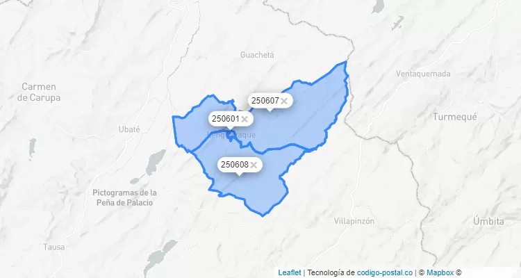 Lenguazaque ZIP Code, Cundinamarca