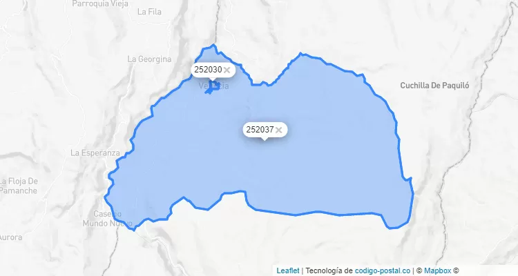 Venecia ZIP Code, Cundinamarca