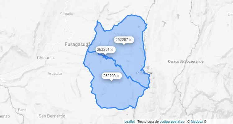 Pasca ZIP Code, Cundinamarca