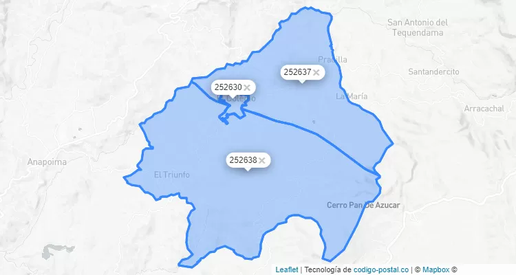 El Colegio ZIP Code, Cundinamarca