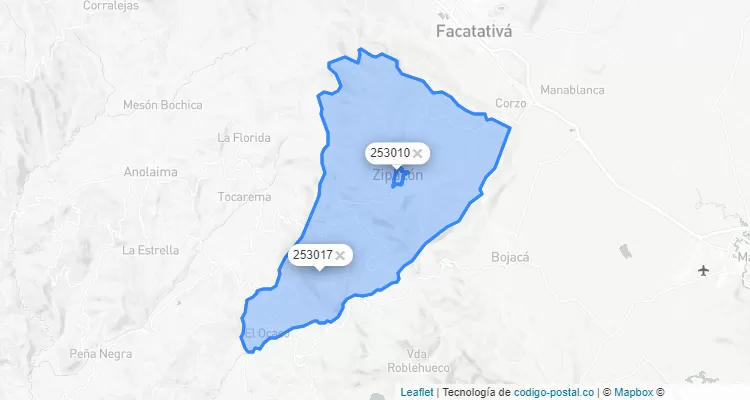 Zipacón ZIP Code, Cundinamarca