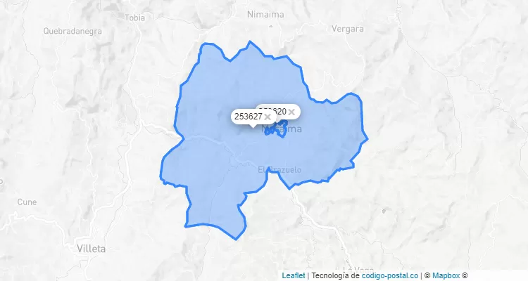 Nocaima ZIP Code, Cundinamarca