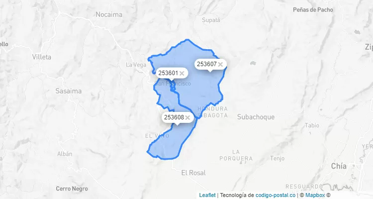 San Francisco ZIP Code, Cundinamarca