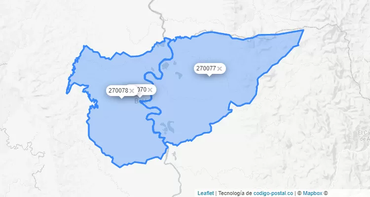 Medio Atrato ZIP Code, Chocó