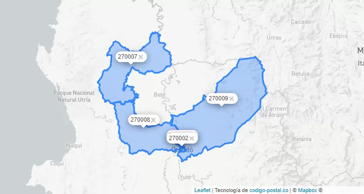 CEP Quibdó, Chocó