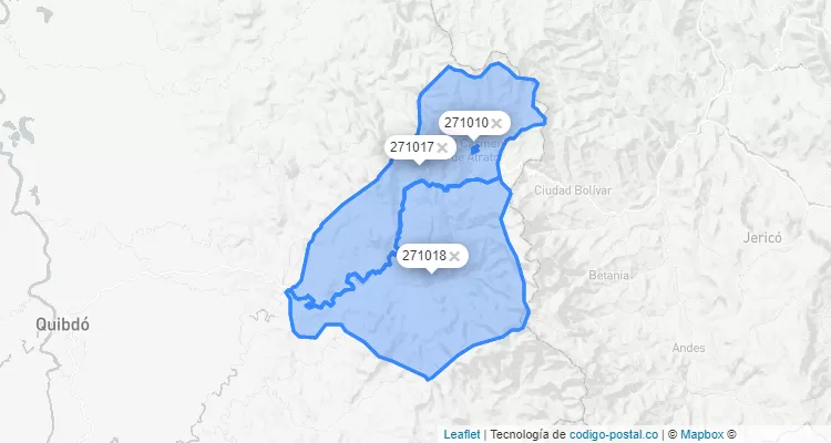 CEP El Carmen de Atrato, Chocó