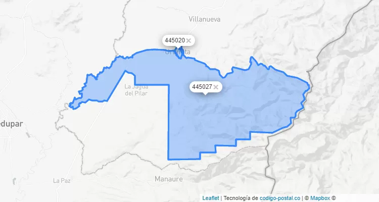 Código Postal de Urumita, La Guajira