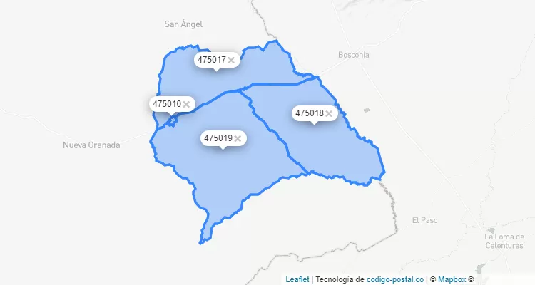 Ariguaní ZIP Code, Magdalena