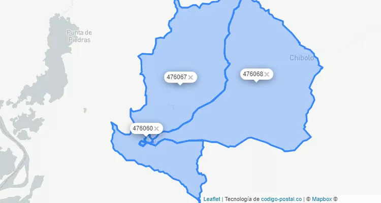 Chibolo ZIP Code, Magdalena