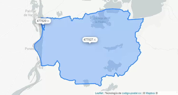 Remolino ZIP Code, Magdalena
