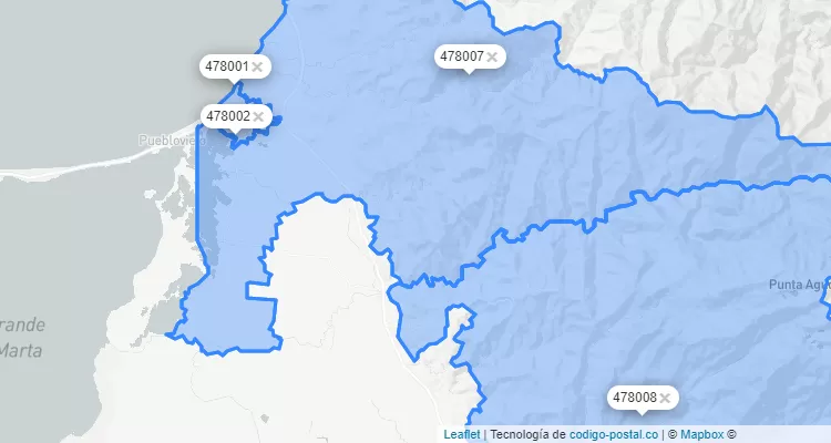 Ciénaga ZIP Code, Magdalena