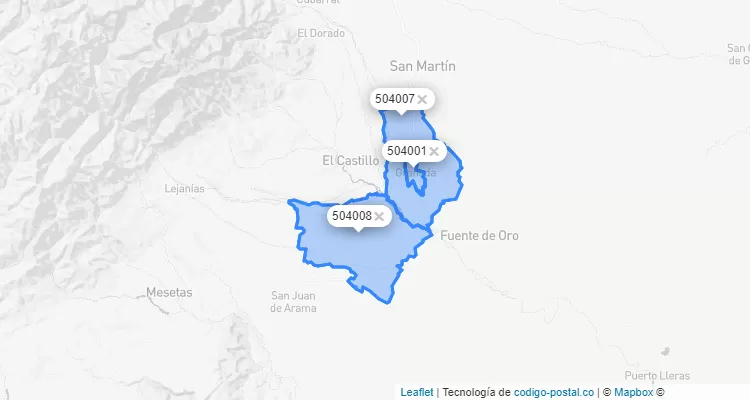 Código Postal de Granada, Meta