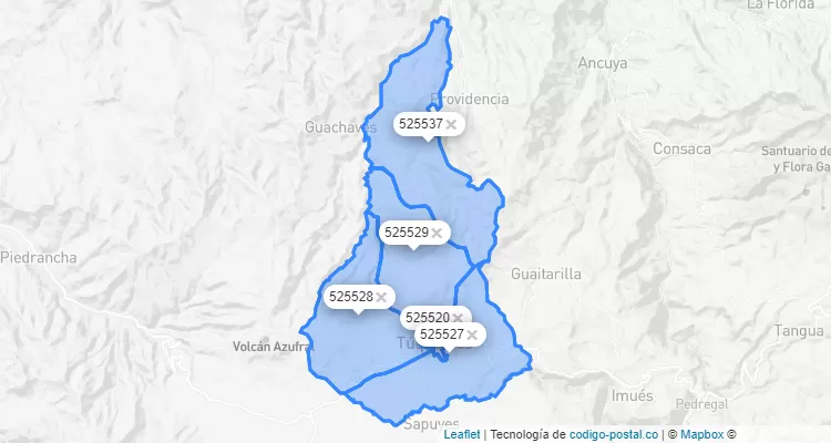 Código Postal de Túquerres, Nariño