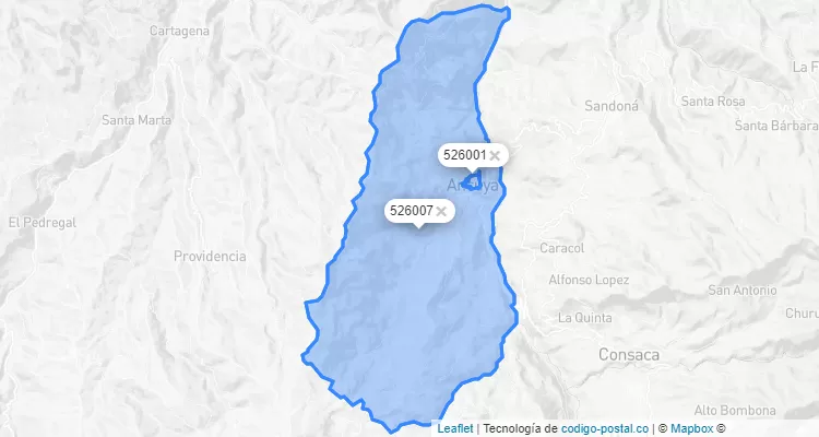 Código Postal de Ancuya, Nariño