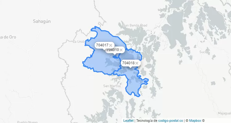 Caimito ZIP Code, Sucre