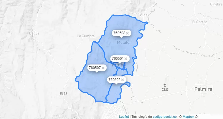 Yumbo ZIP Code, Valle del Cauca