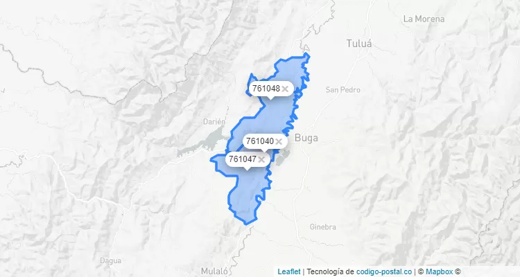 Yotoco ZIP Code, Valle del Cauca