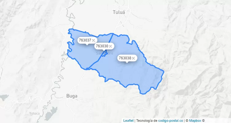 San Pedro ZIP Code, Valle del Cauca