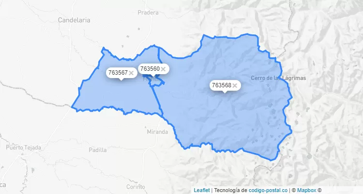 Código Postal de Florida, Valle del Cauca