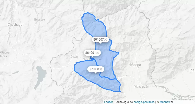 San Francisco ZIP Code, Putumayo