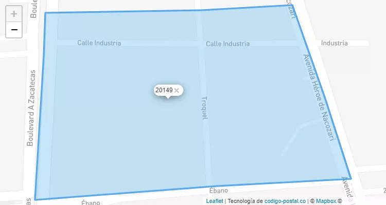 Código Postal 20149 - México