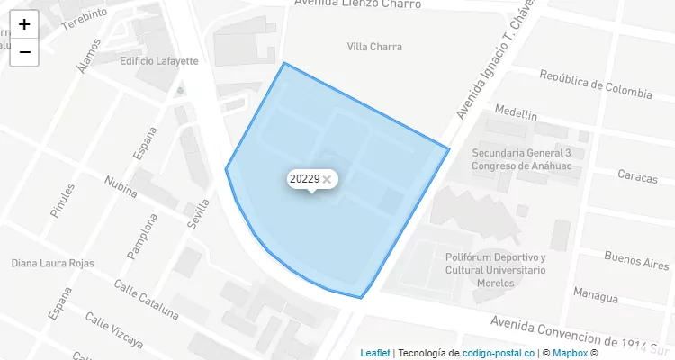 Código Postal 20229 - México