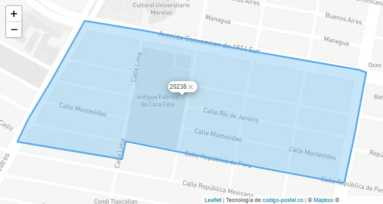 Código Postal 20238 - México