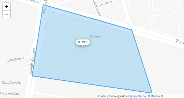 Código Postal 20319 - México