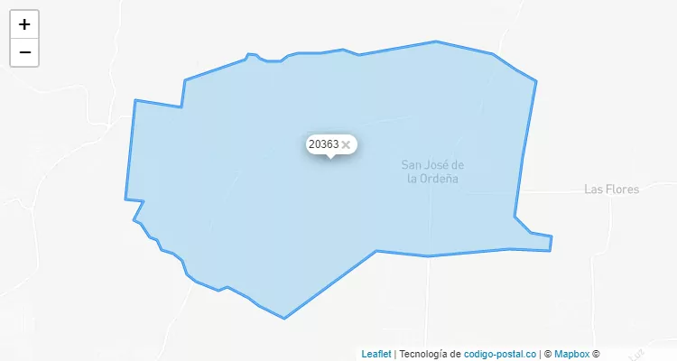 Código Postal Ejido San José de la Ordeña, Aguascalientes - Aguascalientes