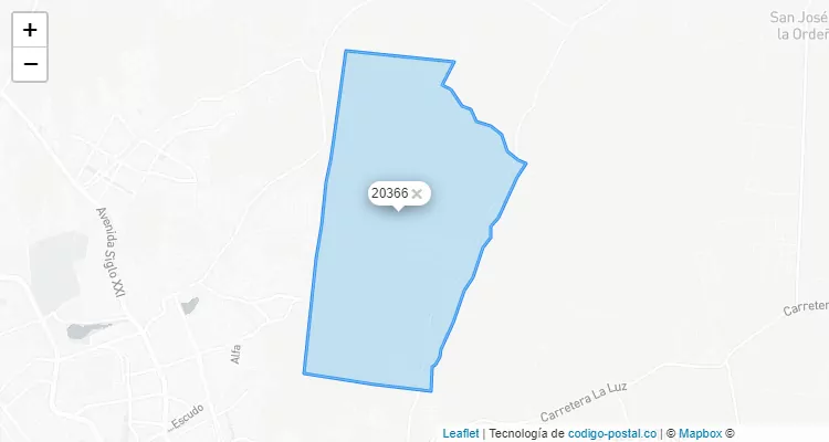 Código Postal Ejido El Colorado (El Soyatal), Aguascalientes - Aguascalientes