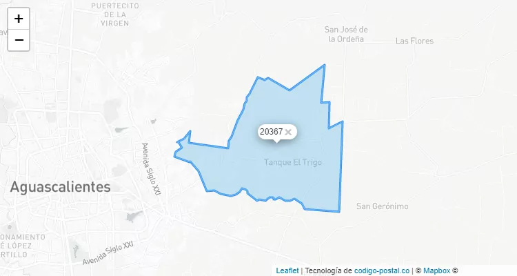 Código Postal 20367 - México