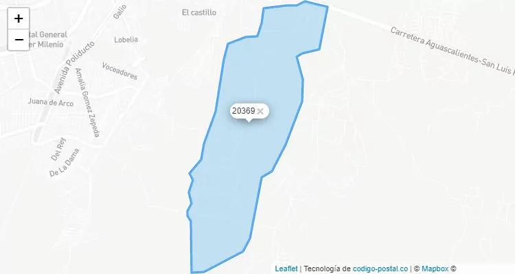 Código Postal 20369 - México