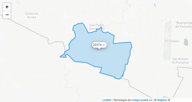 Código Postal 20374 - México