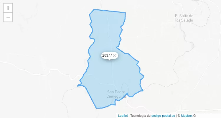 Código Postal Ejido San Pedro Cieneguilla, Aguascalientes - Aguascalientes