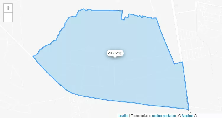 Código Postal Rancho Montoro, Aguascalientes - Aguascalientes