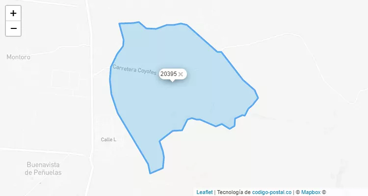 Código Postal Ejido Cotorina (Coyotes), Aguascalientes - Aguascalientes