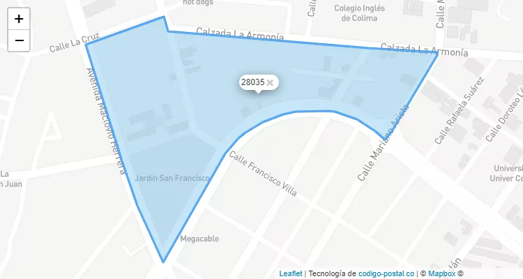 Código Postal 28035 - México